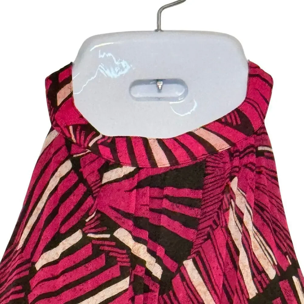 MAEVE Anthropologie Kelli Halter Tropical Geometric Maxi‎ Dress Women's Sz XS - Picture 4 of 14